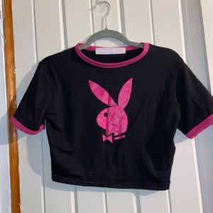 Playboy Crop Tee